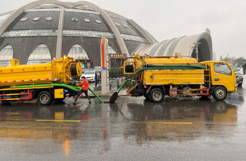 271福建路商场管道清淤